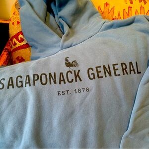 Sagaponack General Store cotton fleece hoodie. New purchase, never worn .NWOT